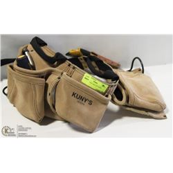 KUNYS TOOL BELT W\ TOOLS