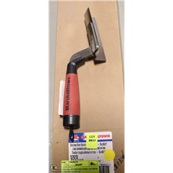 LOT OF 4 STAINLESS STEEL OUTSIDE CORNER TROWELS