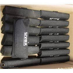 LOT OF 14 UVEX HARD SHELL CASES FOR SAFETY GLASSES