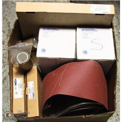 BOX OF ASSORTED SANDING NEEDS