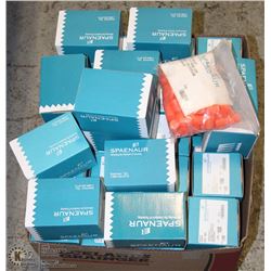 ASSORTED ORANGE TUBE COVERS