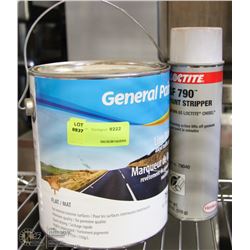 I 3.7L CAN OF LINE MARKER PAINT AND I CAN OF