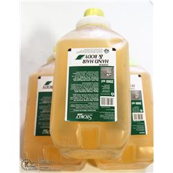 3 200ML BOTTLES OF STOKO HAIR AND BODY WASH