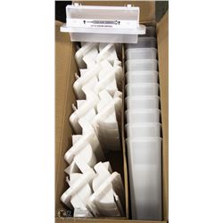 CASE OF 10 NEW SHARPSAFETY SHARPS CONTAINERS