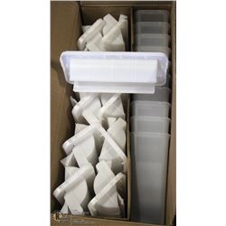 CASE OF 10 NEW SHARPSAFETY SHARPS CONTAINERS