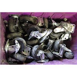 BOX OF 20 SWIVEL  LOCKING CASTORS