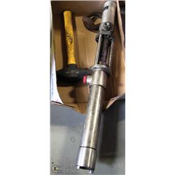 LOT WITH GRACO OIL PUMP , HAMMER