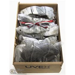CASE OF UVEX SAFETY GLASSES 10 PER CASE