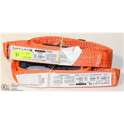 LOT OF 2 TUFF-LIFT 6FT SLINGS