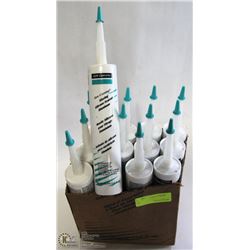 BOX OF 12 305ML TUBES OF SILICONE SEALANT
