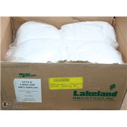BOX OF 100% SAFEGARD WHITE LAD COATS 30 PER CASE