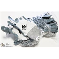 DOZEN POLY PALM WORK GLOVES