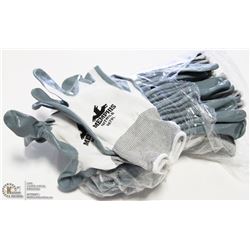 DOZEN POLY PALM WORK GLOVES