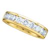 Image 1 : 0.15 CTW Diamond Wedding Ring 14KT Yellow Gold - REF-22Y4X