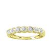 Image 1 : 0.08 CTW Prong-set Diamond Ring 10KT Yellow Gold - REF-18Y2X