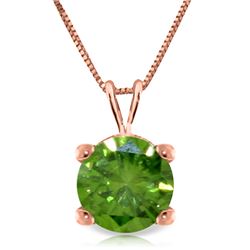 Genuine 0.50 ctw Diamond Anniversary Necklace Jewelry 14KT Rose Gold - REF-129A4K