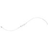 Image 1 : 0.20 CTW Diamond Infinity Chain Bracelet 10KT White Gold - REF-34X4Y