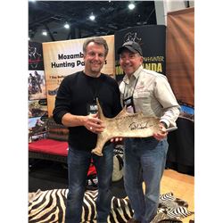 Moose shed signed by Legendary Bowhunter Tom Miranda