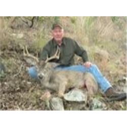 5-Day Trophy Arizona Mule/Coues Deer Hunt plus Mountain Lion for 1