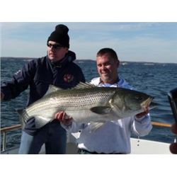 2 Day Striper (Rockfish) Trip with Rock Hall Fishing Charters for 6