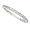 Image 2 : Platinum 0.25ctw Diamond Ring