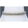 Image 5 : 14KT Two Tone Gold 3.80ctw Diamond Bracelet