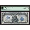 Image 1 : 1899 $5 Chief Silver Certificate PCGS 63PPQ