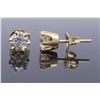 Image 4 : 14KT Yellow Gold 1.00ctw Diamond Earrings