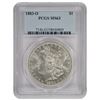 Image 1 : 1883-O $1 Morgan Silver Dollar Coin PCGS MS63