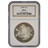 Image 1 : 1880-S $1 Morgan Silver Dollar Coin NGC MS63