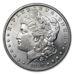 1880-S $1 Morgan Silver Dollar Coin