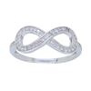 Image 1 : Sterling Silver Cubic Zirconia Ring