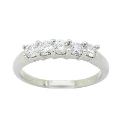 Platinum 0.50ctw Diamond Ring