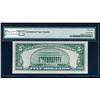 Image 2 : 1934B $5 Silver Certificate PMG 66EPQ
