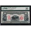 Image 1 : 1901 $10 Bison Legal Tender Note PMG 35