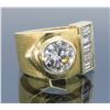 Image 7 : 14KT Yellow Gold 1.98ctw Diamond Ring
