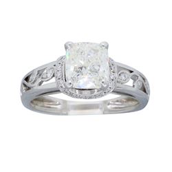 18KT White Gold 1.37ctw Diamond Ring