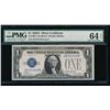 Image 1 : 1928A $1 Silver Certificate PMG 64EPQ