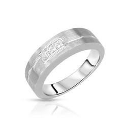14KT White Gold 0.39ctw Diamond Ring