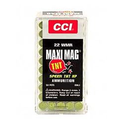 CCI 22WMR TNT MAXI-MAG - 500 Rounds