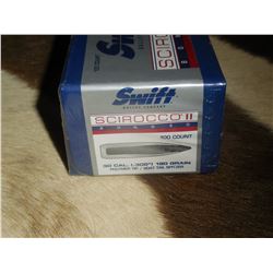 1 box Swift Sirocco30 CAL Bullets