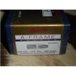 1 box Swift A-Frame 375 CAL Bullets