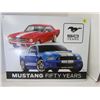 Image 1 : Mustang 50 yrs metal sign
