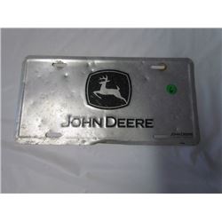 John Deere front license plate