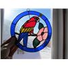 Image 1 : Stainglass Parrot sign - Lead frame 8x8