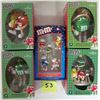 Image 2 : Lot 5 new M&M Christmas ornaments