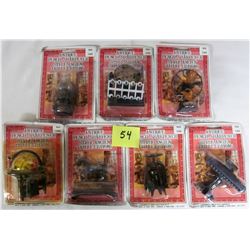 Lot of 7 new antique figural pencil sharpeners