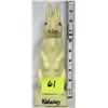 Image 1 : Vintage 1970's Wabasso rabbit coin bank