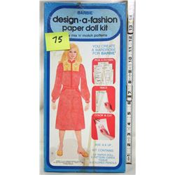 1979 Whitman 13" Barbie paper doll kit