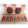 Image 1 : PEZ lot 2- 2004 heirloom collection 'firemen' ornaments 10- 1980's body parts sets/candy made in Hun